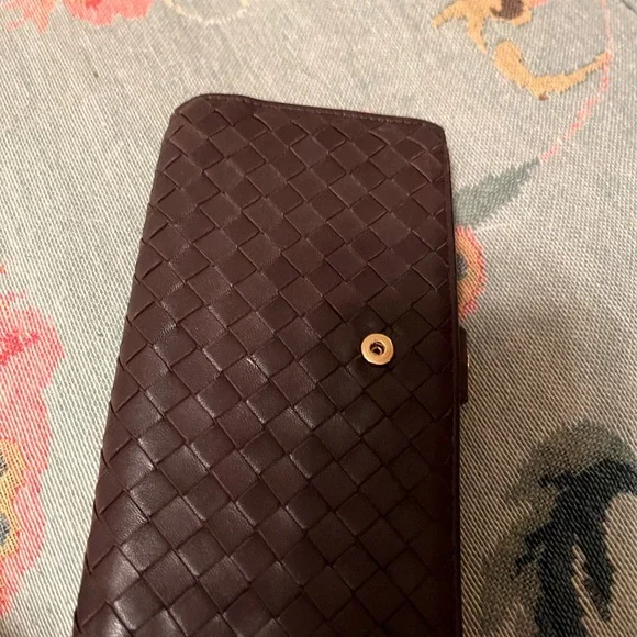 Bottega Veneta Brown Key & Card Holder - Picture 4 of 5
